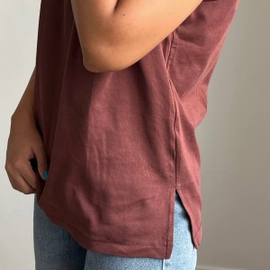 تیشرت قهوه ای