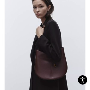 کیف زرشکی زارا کد 3912