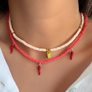 گردنبند زنانه کد 8753