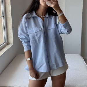 شومیز لینن کد 7969