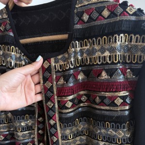 مانتو زنانه مجلسی کد 6450