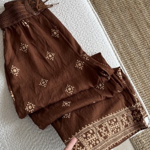 شلوار لینن هندی کد 2206