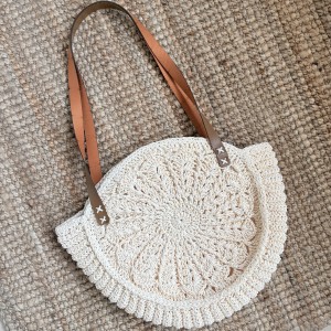 کیف قلاب بافی کد 6291