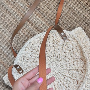 کیف قلاب بافی کد 6291
