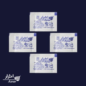 ساشه نمک تکنفره تصفیه شده یددار چهارگوش ۵۰۰۰ عددی