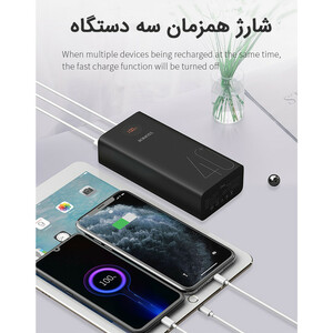 پاوربانک روموس مدل PEA40 ظرفیت 40000 میلی آمپر ساعت 65وات