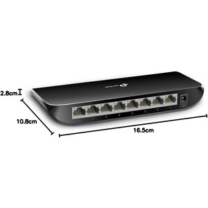 سوییچ 8 پورت گیگابیتی تی پی-لینک مدل TL-SG1008D