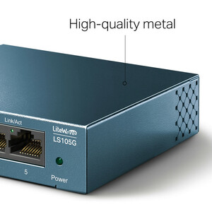 سوئیچ شبکه 5 پورت تی پی لینک مدل LS105G