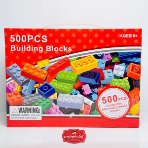 ست لگو ۵۰۰ تکه Building Blocks | سازگار با لگو استاندارد و مناسب ۶+ سال
