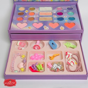 ست آرایشی کودک سه‌طبقه یونیکورن | IGODDCO Beauty Kit | All in One Makeup Set