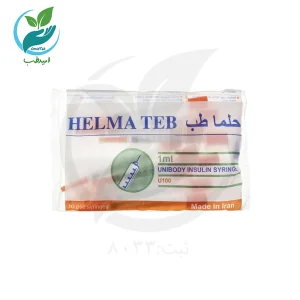 سرنگ انسولین یکپارچه حلما طب