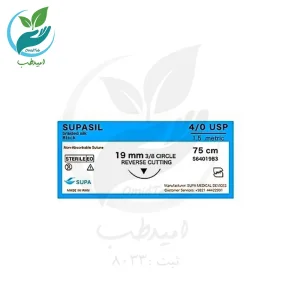 نخ بخیه سیلک 4/0 ریورس کات سوپا