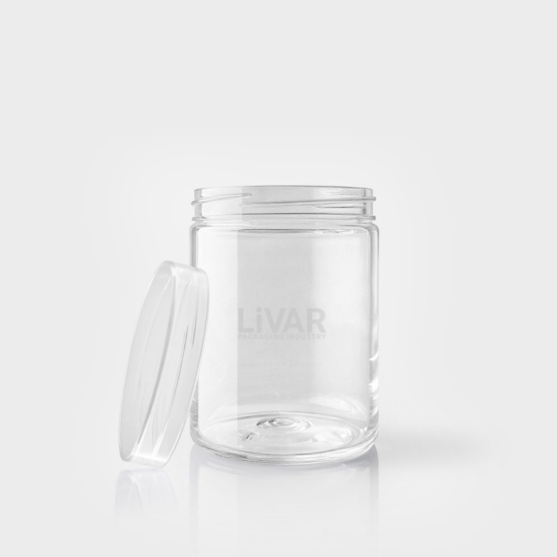 جار استوانه ای 10 سانتی - 600 میلی لیتری