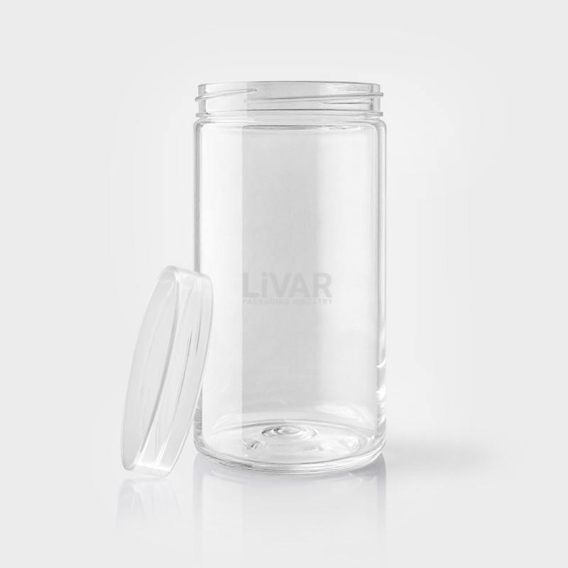 جار استوانه ای 20 سانتی - 1300 میلی لیتری