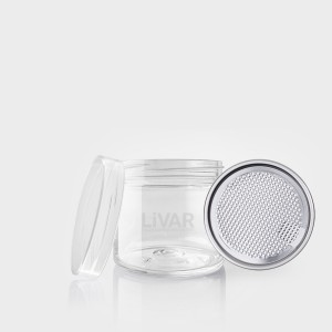 جار استوانه ای 6 سانتی - 350 میلی لیتری