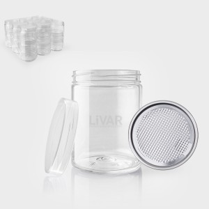 جار استوانه ای 10 سانتی - 600 میلی لیتری
