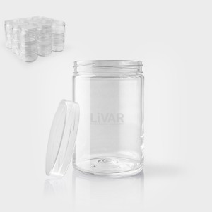جار استوانه ای 12 سانتی - 700 میلی لیتری