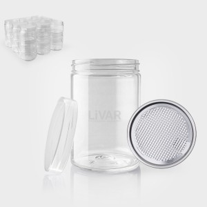 جار استوانه ای 12 سانتی - 700 میلی لیتری