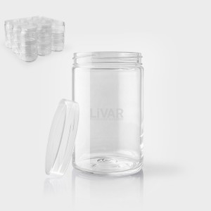 جار استوانه ای 14 سانتی - 850 میلی لیتری