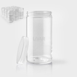 جار استوانه ای 20 سانتی - 1300 میلی لیتری