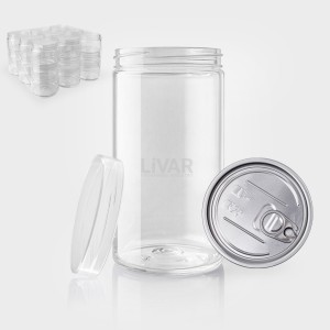 جار استوانه ای 20 سانتی - 1300 میلی لیتری
