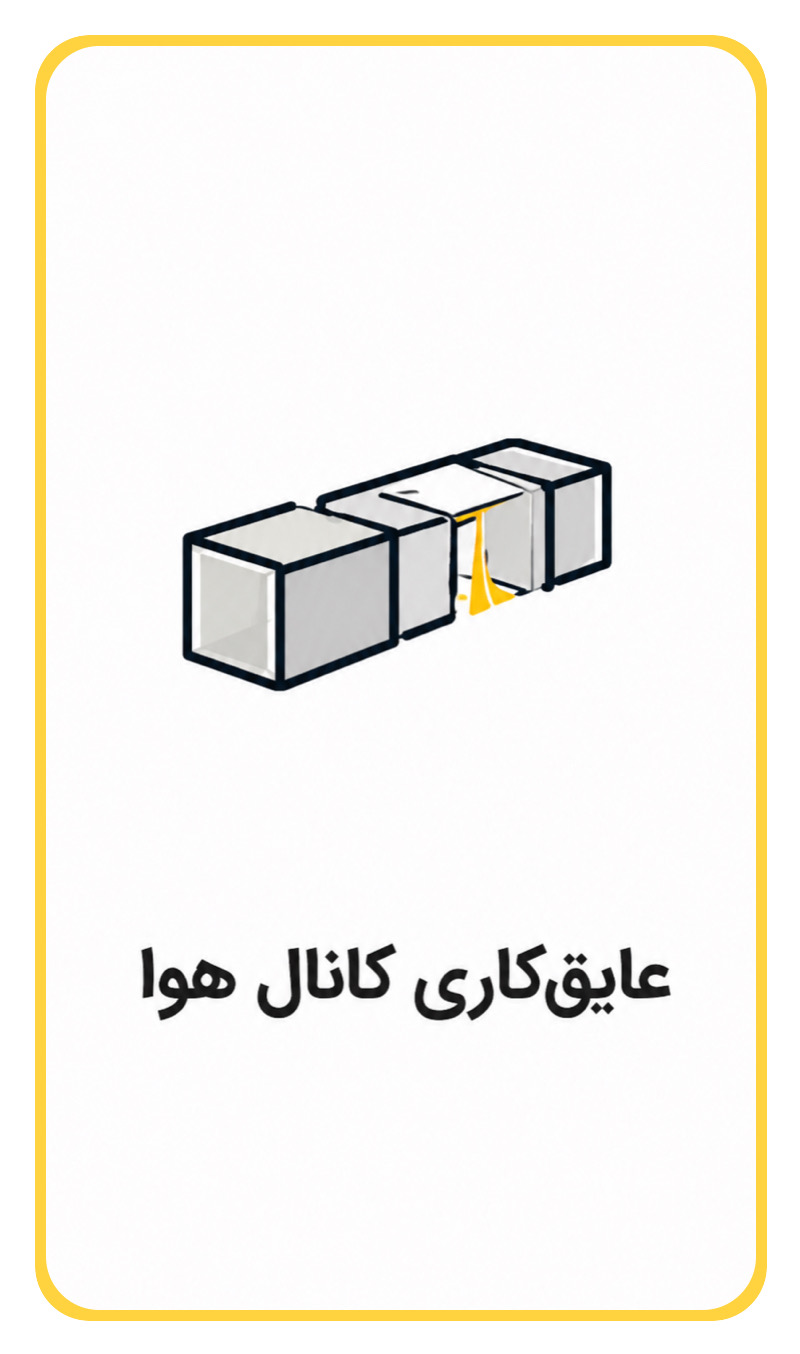 عایق‎‌کاری کانال هوا
