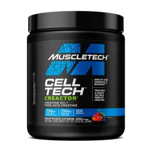 کراتین سل تک کرکتور ماسل تک 274 گرم MuscleTech Cell-Tech Creactor