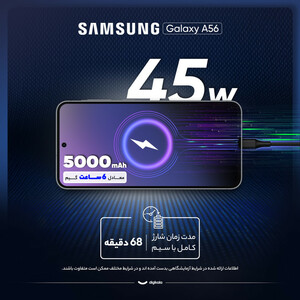 گوشی موبایل سامسونگ مدل Galaxy A56 دو سیم کارت ظرفیت 256 گیگابایت و رم 8 گیگابایت - ویتنام