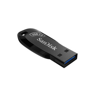 فلش مموری 64 گیگابایت سن دیسک مدل ULTRA SHIFT CZ410 با رابط USB 3.1، سرعت خواندن 100 مگابایت بر ثانیه، نرم‌افزار امنیتی SanDisk SecureAccess و بازیابی فایل RESCUEPRO Deluxe، مناسب ضبط خودرو و تلویزیون