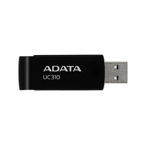 فلش مموری ای دیتا مدل UC310 ظرفیت 64 گیگابایت با رابط USB 3.2 Gen1، طراحی چرخشی، سازگار با ویندوز، مک، لینوکس، بدون نیاز به نصب درایور و مناسب استفاده در کامپیوتر، لپ‌تاپ، گوشی و تلویزیون
