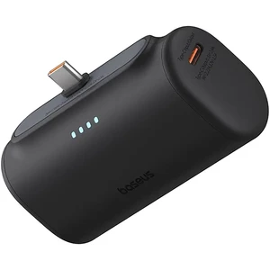 مینی پاوربانک فست شارژ 5000 تایپ‌سی 20 وات بیسوس Baseus P10068306113 PPWC05T - کپسولی