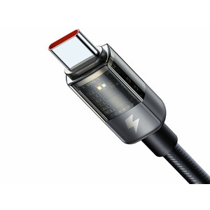 کابل سوپر فست شارژ و انتقال داده تایپ سی به تایپ سی 100 وات 1.2 متری مک دودو Macdodo CA-284 Type-C to Type-C Cable