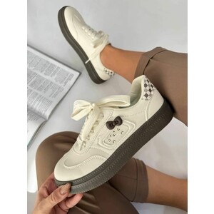 کتونی دخترانه ونس مدل پاپیونی کد 1045