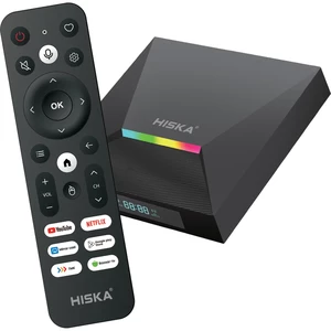 اندروید باکس هوشمند هیسکا HISKA مدل A12‎ با کیفیت 8K