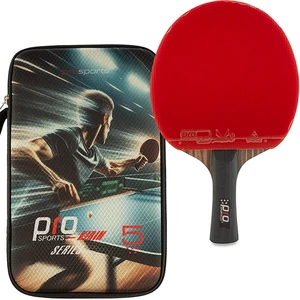 راکت پینگ پنگ 5 ستاره پرو اسپورتز PRO SPORTS کیف دار