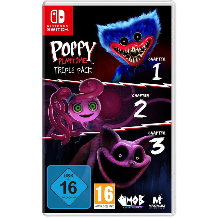 خرید بازی Poppy Playtime Triple Pack برای نینتندو سوییچ