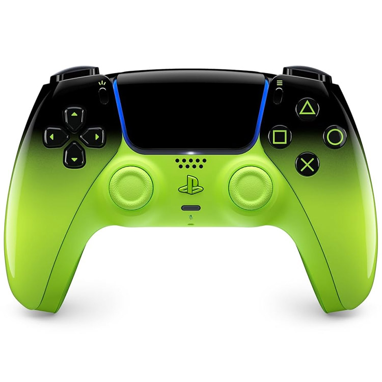 خرید دسته PS5 - دوال سنس - Remix Green