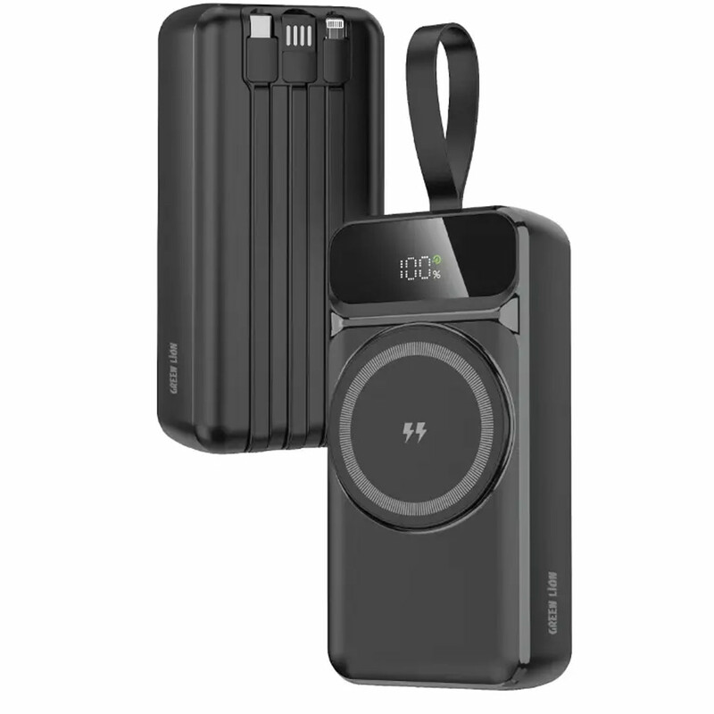 پاور بانک گرین لاین مدل Green Lion GL-PXB4 | ظرفیت 30000mAh PD 20W