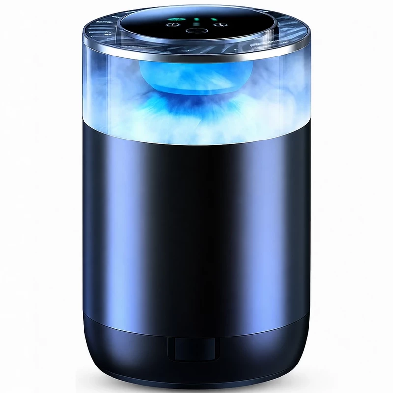 خوشبو کننده ماشین مدل شارژی نورپردازی مدل Aura Scent Car Diffuser RGB