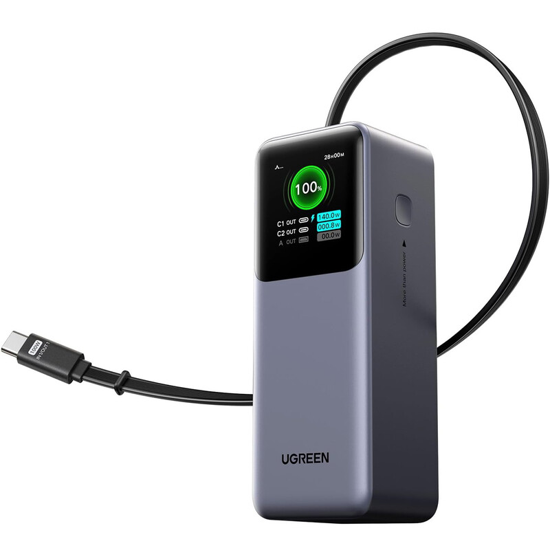 پاور بانک 20000 یوگرین مدل UGREEN PB726 55987B | توان 165 وات