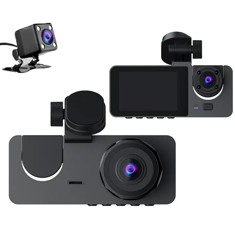 دوربین ثبت وقایع خودرو مدل Black Box Dvr | با دولنز دوربین