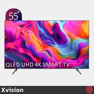 تلویزیون 55 اینچ QLED هوشمند ایکس ویژن مدل Xvision xseries 55x25 | UHD 4K - HDR