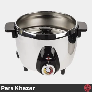 پلوپز 4 نفره پارس خزر مدل Pars Khazar RC-101TS | گنجایش 1 لیتری