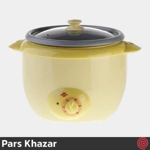پلوپز 4 نفره پارس خزر مدل کندوج Pars Khazar RC-101TSP | گنجایش 1 لیتری