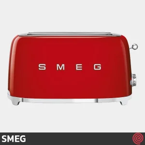 توستر نان 2 اسلات اسمگ مدل SMEG TSF02RD | رنگ قرمز، اسلات بزرگ