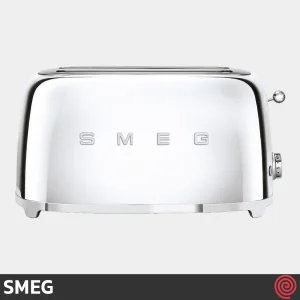 توستر نان 2 اسلات اسمگ مدل SMEG TSF02SS | رنگ استیل براق، اسلات بزرگ
