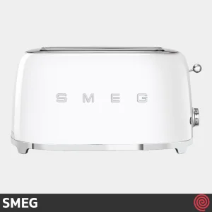 توستر نان 2 اسلات اسمگ مدل SMEG TSF02WH | رنگ سفید براق، اسلات بزرگ