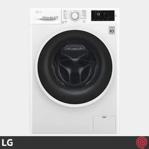 ماشین لباسشویی 8 کیلوگرم ال جی مدل LG F4J6TNP0W