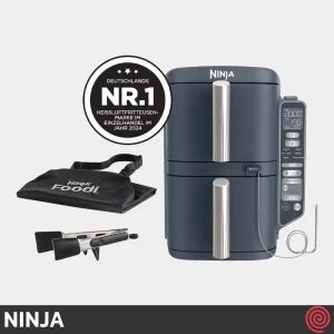 سرخ کن بدون روغن نینجا مدل NINJA DoubleStack SL451EU | گنجایش 9.5 لیتر