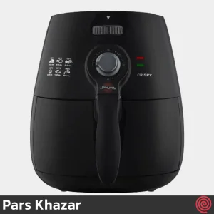 سرخ کن بدون روغن پارس خزر مدل Pars Khazar CRISPY | گنجایش 4.7 لیتر با ظرف کیک
